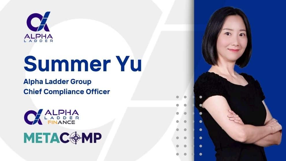 Veteran Compliance Leader from HSBC, PayPal, ByteDance and Aspire, Appointed as Group Chief Compliance Officer at Alpha Ladder Group to Drive Trusted Digital Finance